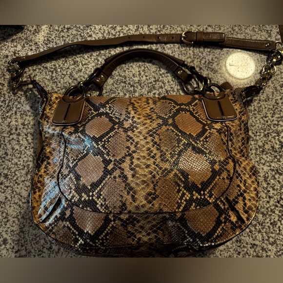 Coach Limited Edition Python Handbag - Picture 2 of 2